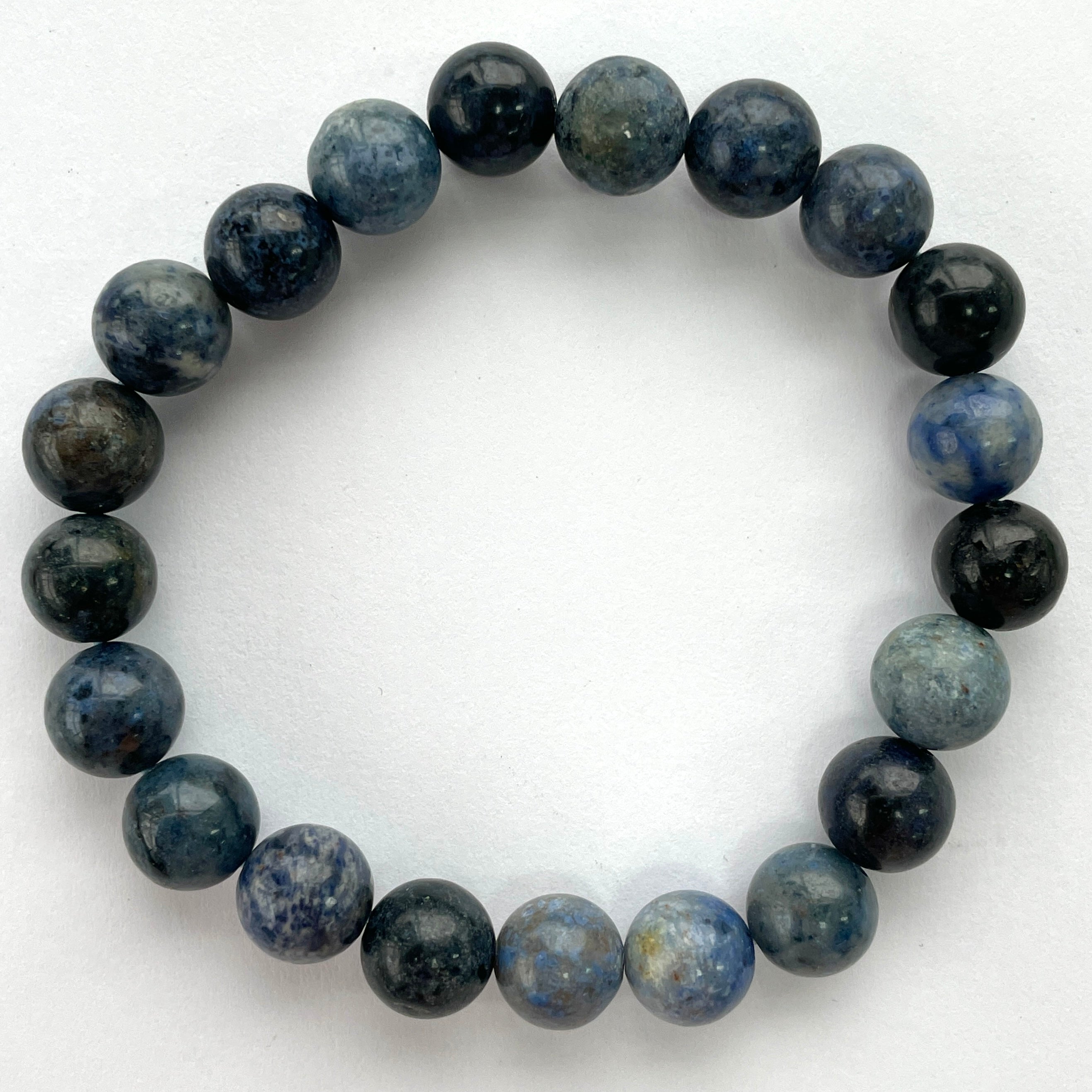 Dumortierite Beads Bracelet Dumortierite Beads Bracelet